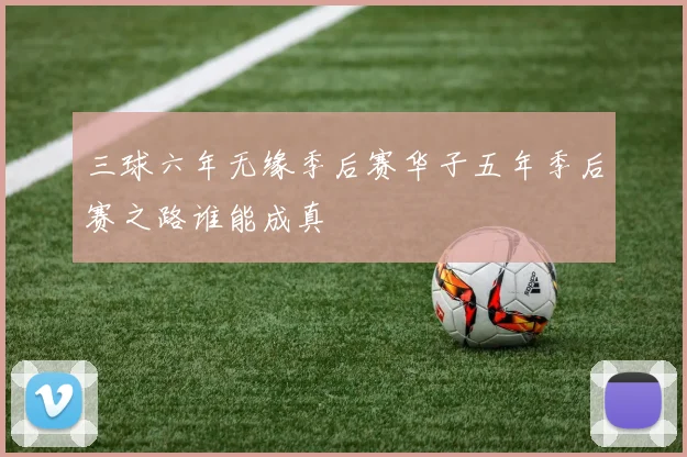 三球六年无缘季后赛华子五年季后赛之路谁能成真